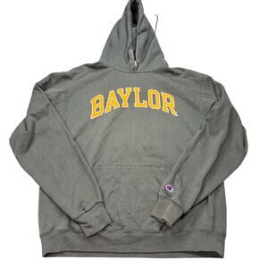 Champion Baylor University green hoodie. Size L. college football, Bears
